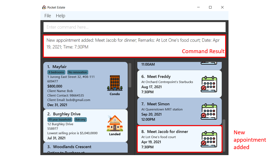 Example property added